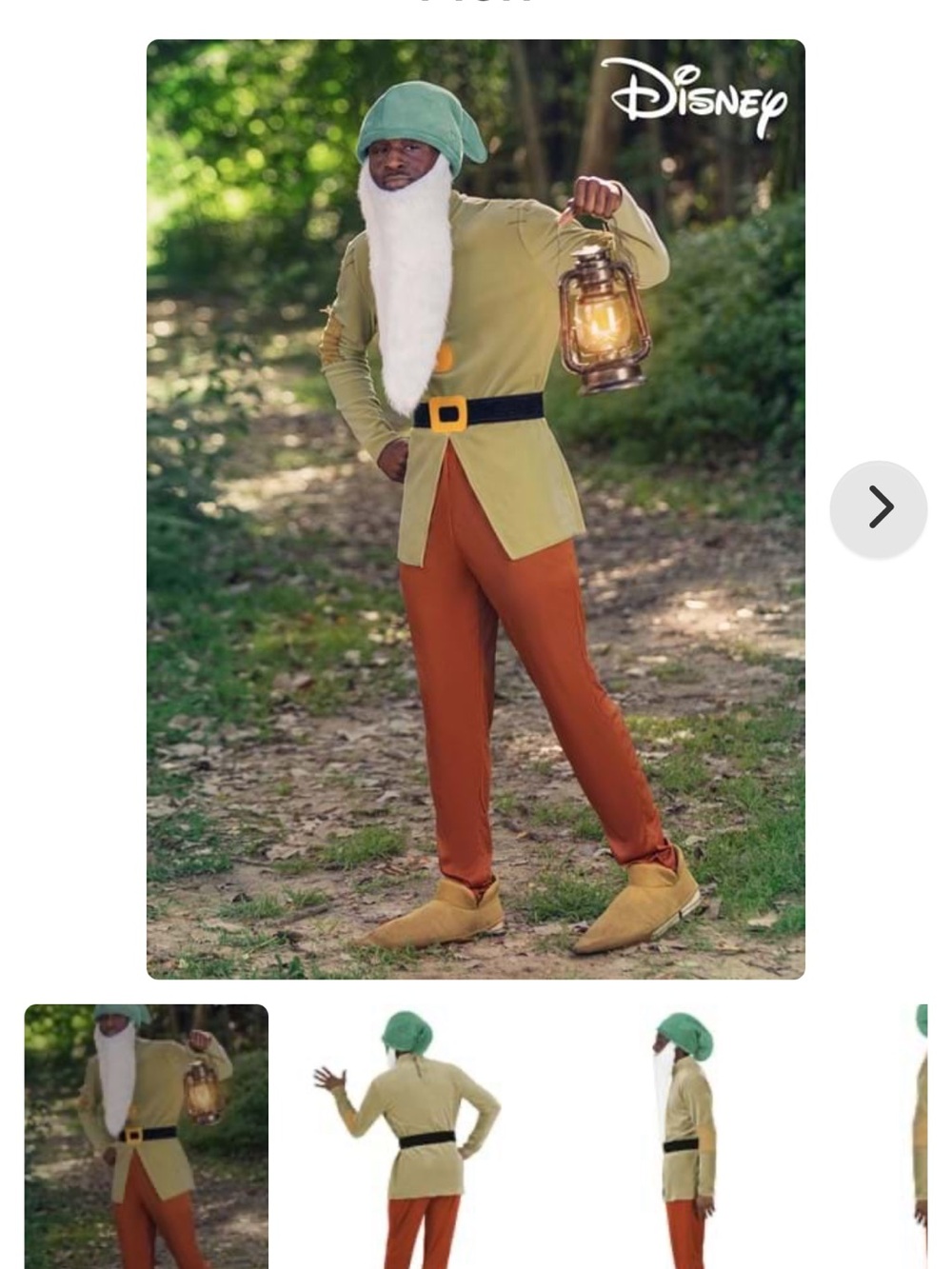 Disney Snow White Sleepy Dwarf Costume